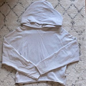 Lululemon Size 6 Crop Oversized Hoodie